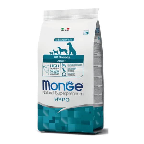 Monge All Breeds Hipoalergenico Salmon & Atun 12Kg - Imagen 1