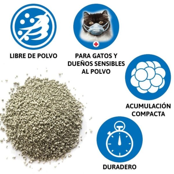 America Litter Dust Free Sin Aroma 7Kg - Imagen 2
