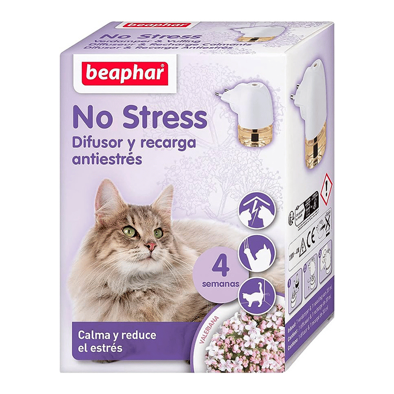 beaphar-calming-no-stress-kit-difusor-y-repuesto-30ml-2.png Beaphar Calming No Stress Kit Difusor y Repuesto 30ml - Imagen 1