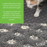 Catit Alfombra Para Areneros Gato  Semicirculo 60 x 35 cms - Imagen 3
