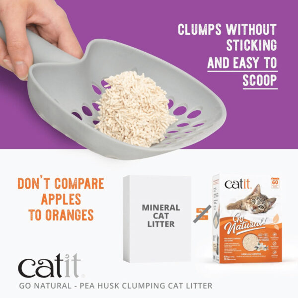 Catit Go Natural Biodegradable Vainilla 5.6kg - Imagen 3
