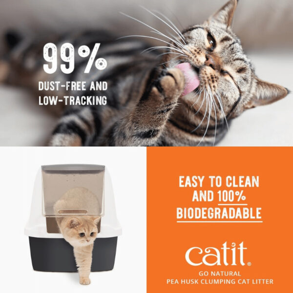 Catit Go Natural Biodegradable Vainilla 5.6kg - Imagen 4
