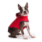 GFPet Impermeable Reversible Rojo Small - Imagen 2