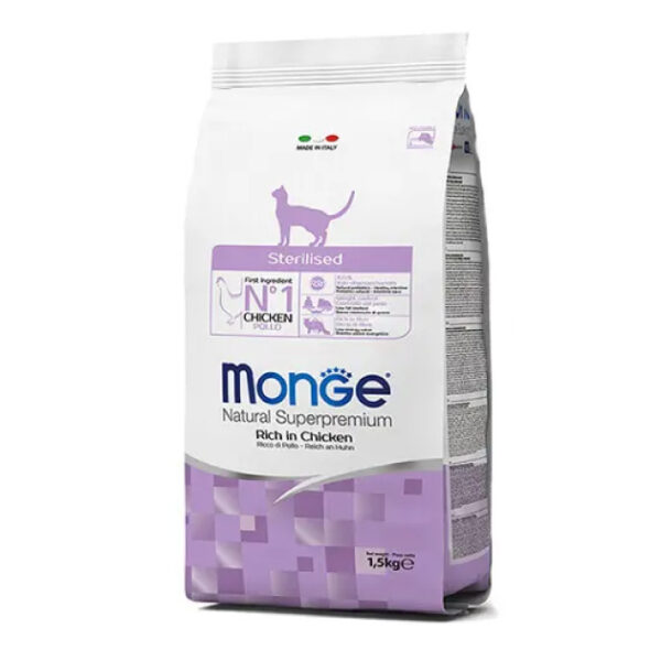 Monge Sterilised Chicken Cat 10Kg - Imagen 1