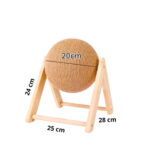 Mpets Rascador Bola Giratoria Gatos 28cms - Imagen 3