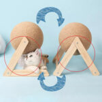 Mpets Rascador Bola Giratoria Gatos 28cms - Imagen 2
