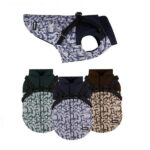 Wonder Dog Parka Camo Con Arnes Reflectamente Azul Large - Imagen 2